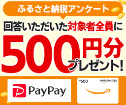 【簡単60秒】ふるさと納税アンケート