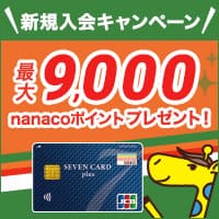 【3/1まで超還元UP】セブンカード・プラス