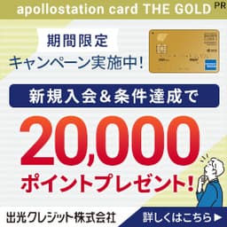 apollostation THE GOLD（発行＋利用）
