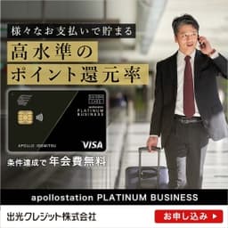 apollostation PLATINUM BUSINESS（発行＋利用）