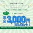 オルタナバンク 30万円投資完了
